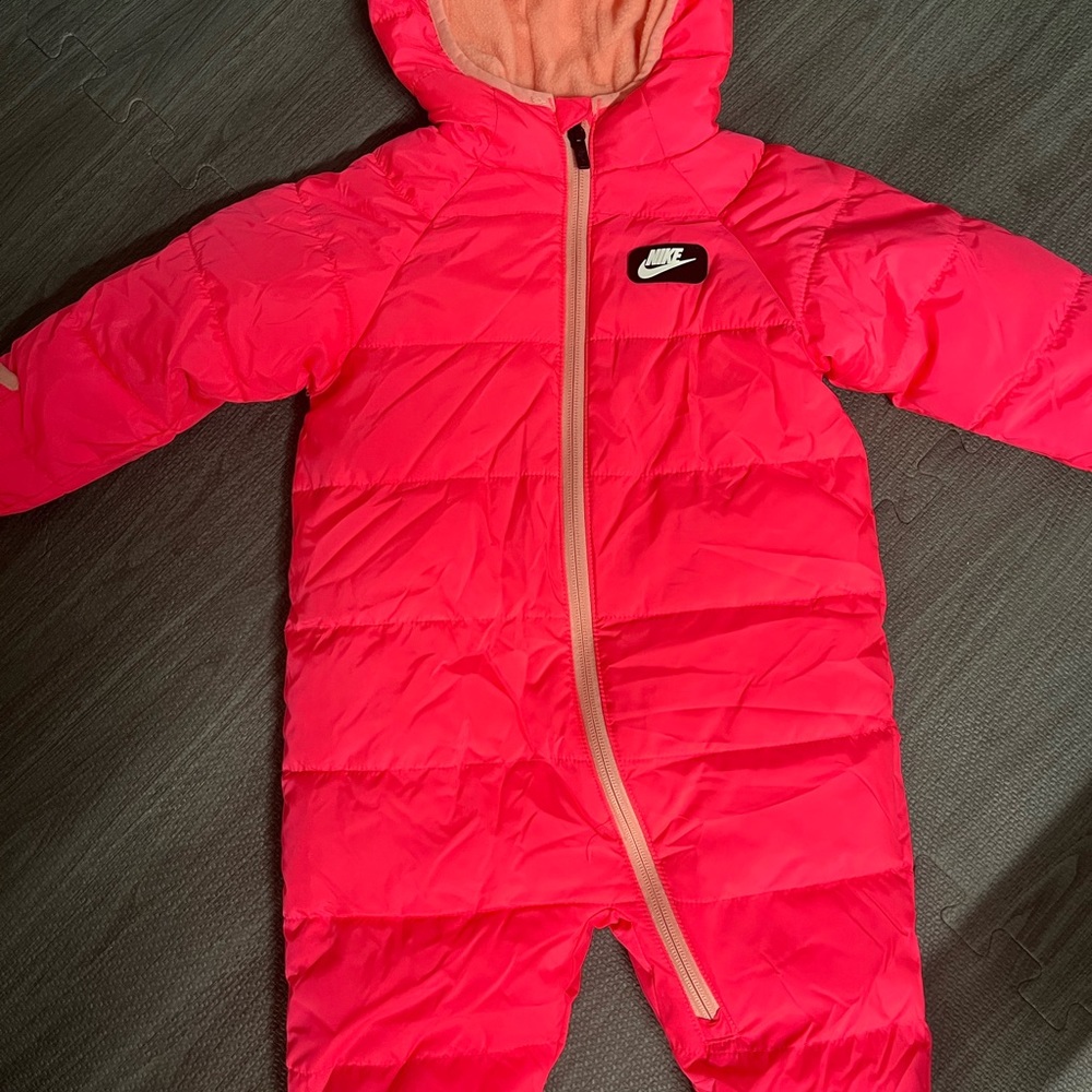 BNWT Nike Pink Snow Suit 12m